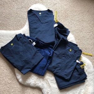 Navy blue scrubs